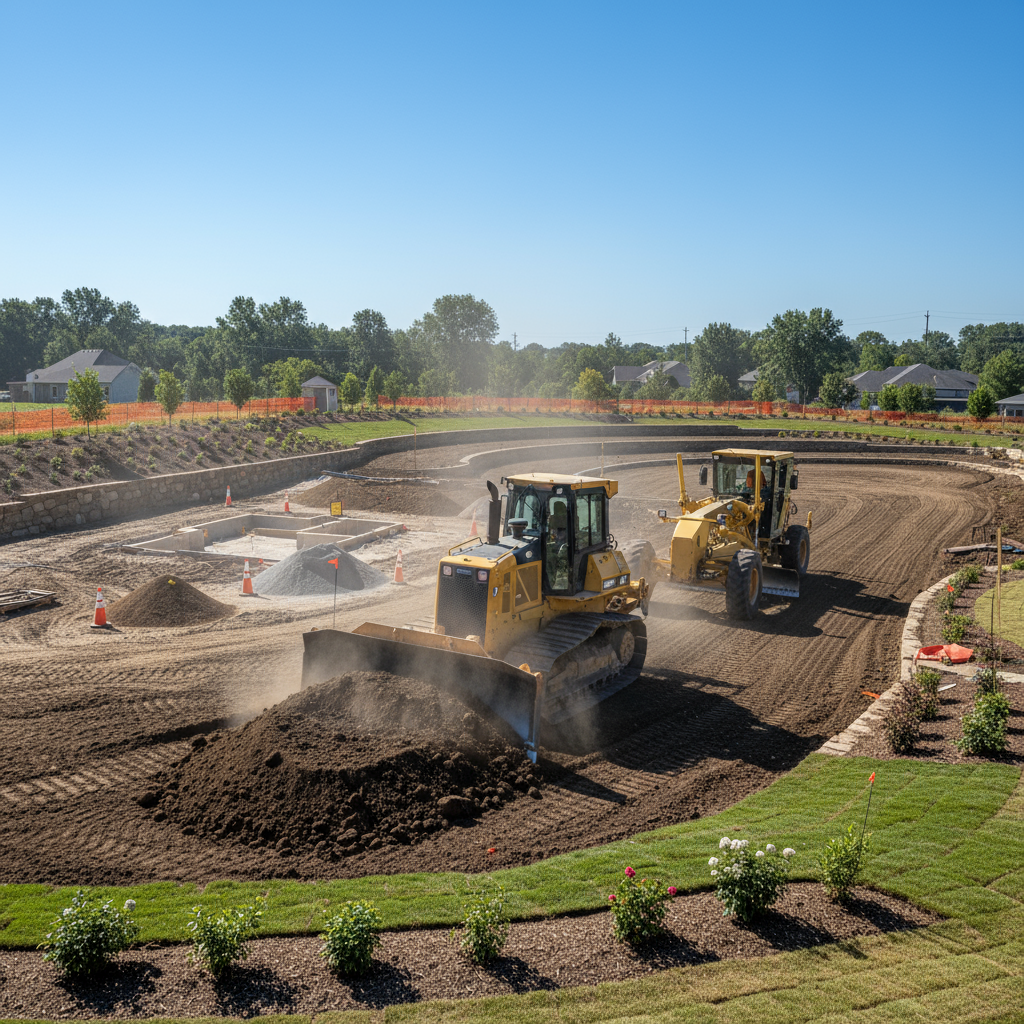 Mini digger excavation project in Watford WD17